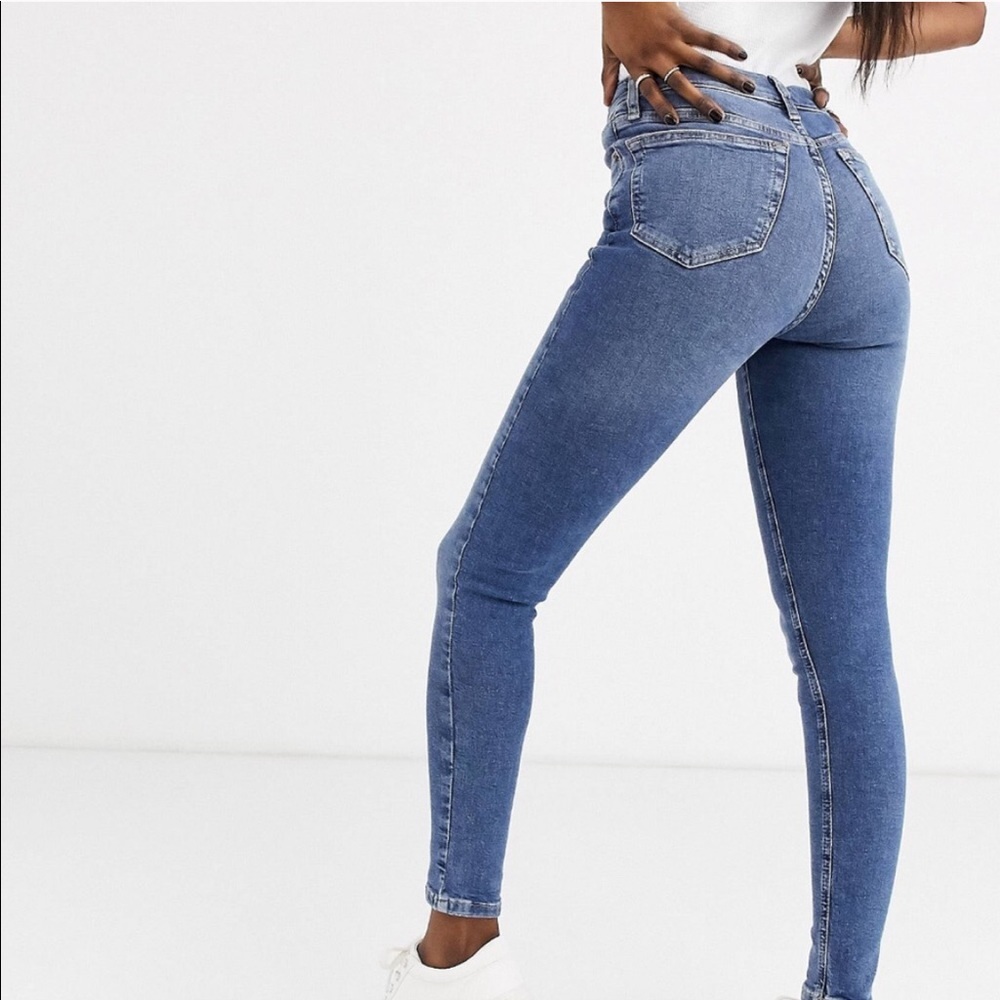 Topshop High Rise Skinny